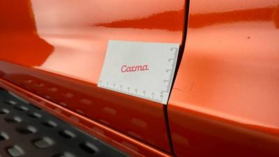 2022 LDV T60 imperfections