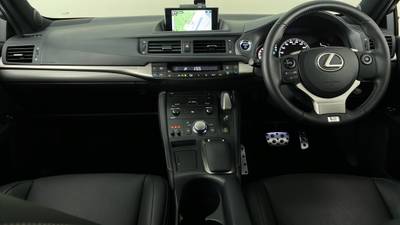 2015 LEXUS CT 200H. HYBRID interior