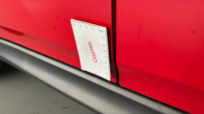 2016 SUZUKI VITARA imperfections