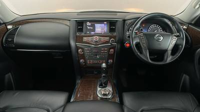 2017 NISSAN PATROL interior