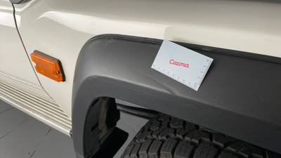 2023 Toyota Landcruiser 70 Series imperfections