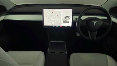 2021 Tesla Model 3 interior