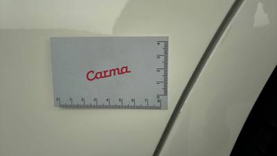 2017 TOYOTA CAMRY imperfections