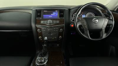 2012 NISSAN PATROL interior