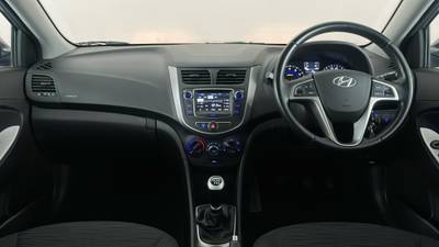2017 HYUNDAI ACCENT interior