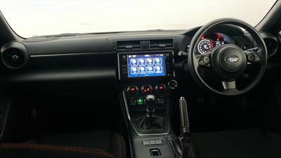 2022 SUBARU BRZ interior