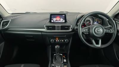 2018 MAZDA 3 interior