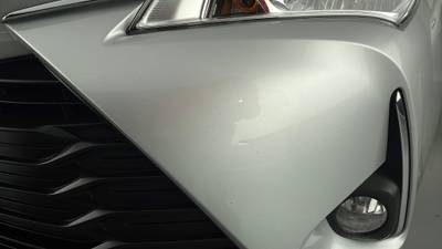 2018 TOYOTA YARIS imperfections