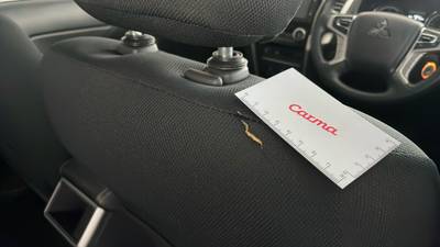 2023 MITSUBISHI TRITON imperfections