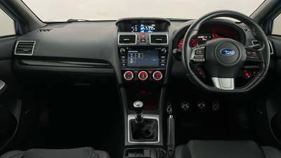 2016 SUBARU WRX interior