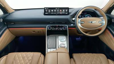 2021 GENESIS GV80 interior