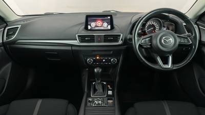 2018 MAZDA 3 interior