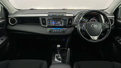 2017 TOYOTA RAV4 interior