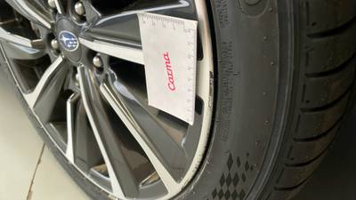 2022 SUBARU WRX imperfections