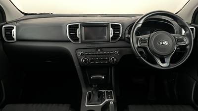 2017 KIA SPORTAGE interior