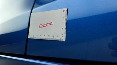 2018 TOYOTA YARIS imperfections