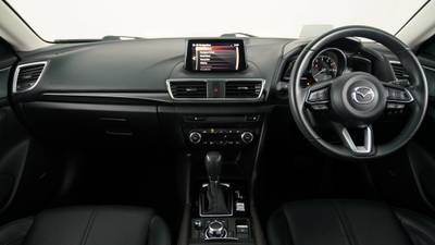 2018 MAZDA 3 interior