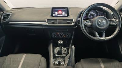 2017 MAZDA 3 interior