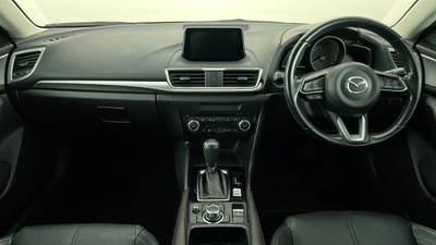 2018 MAZDA 3 interior