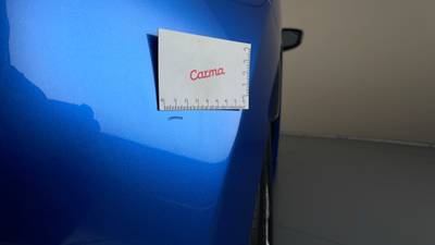 2016 MAZDA 2 imperfections