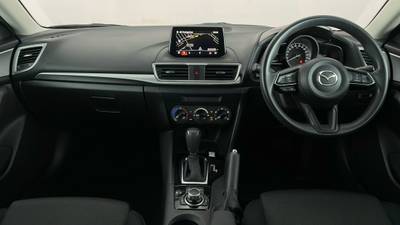 2018 MAZDA 3 interior