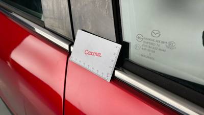 2015 MAZDA 3 imperfections