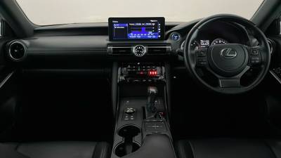 2021 LEXUS IS300H interior